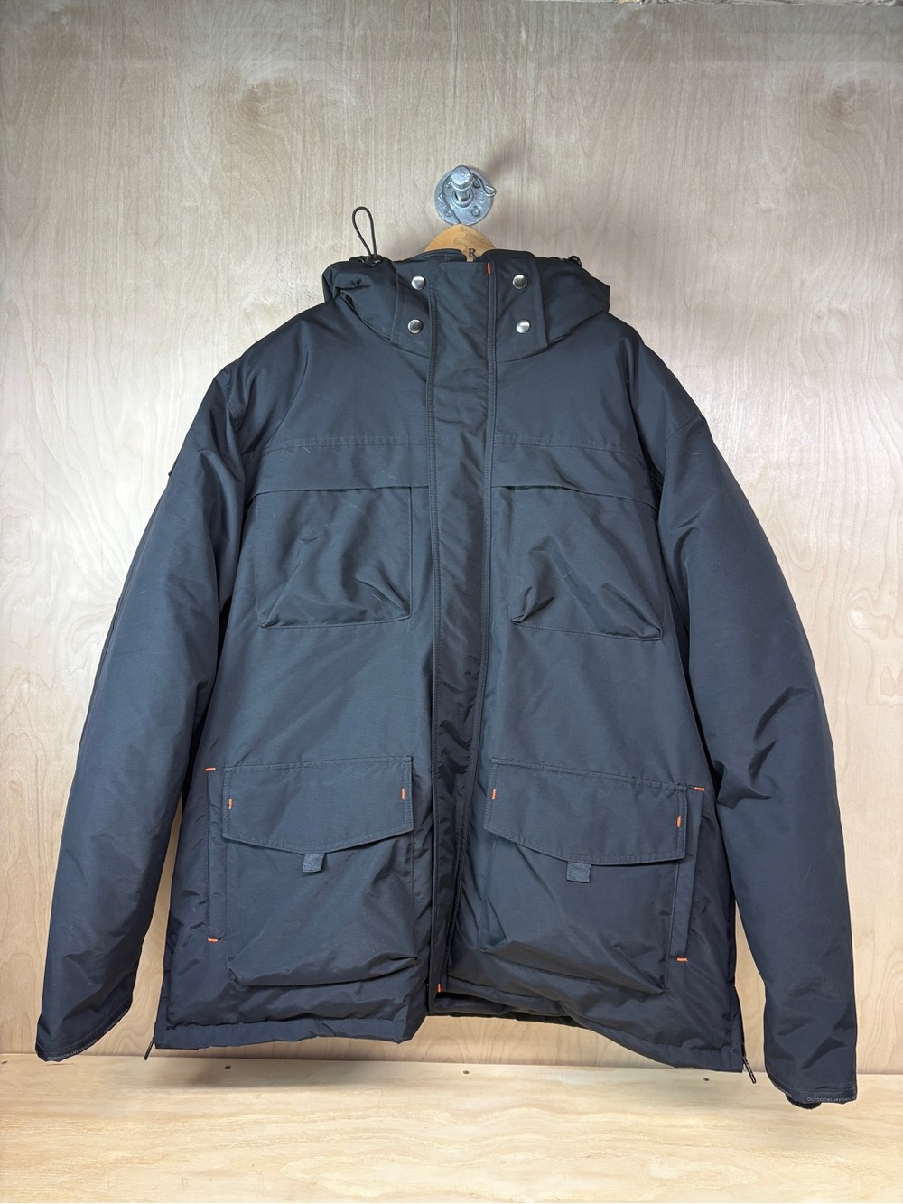 Outdoor Survival Canada OSC Men's Akiak Down Entrax 800 Black Puffer Winter Coat